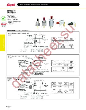 39-405 RED datasheet  